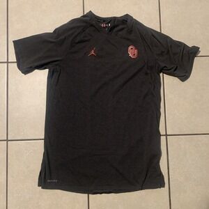 Air Jordan Oklahoma Sooners Men's Medium Gray Short Sleeve Dri-fit T Shirt